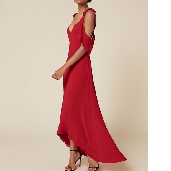 REFORMATION - Bennett dress in Pointsetta, 4 - Picture 11 of 11